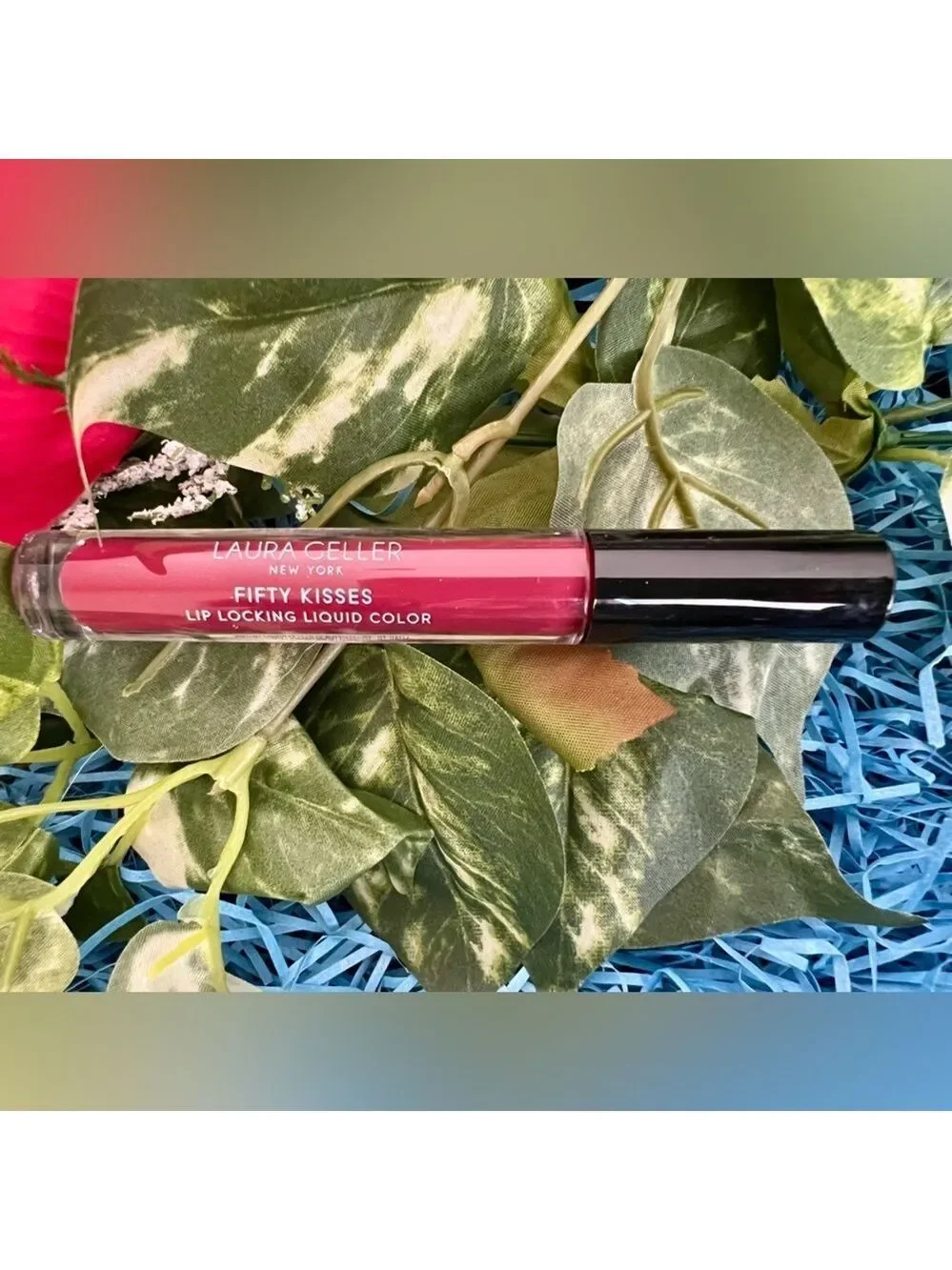 New Laura Geller Fifty Kisses Lip Locking Liquid Color in Makeout Merlot